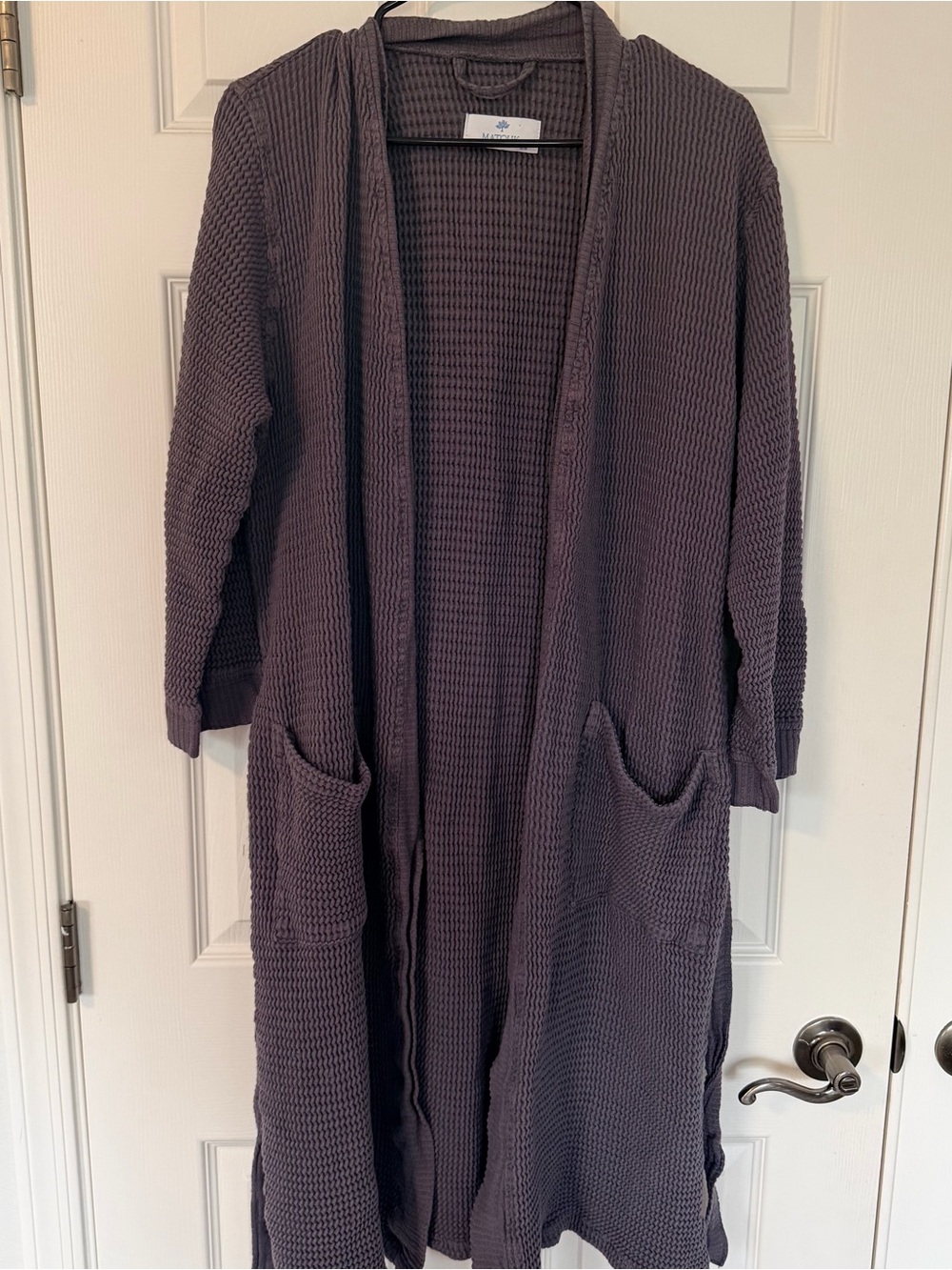 Matouk Bath Robe SMALL / MEDIUM Dark Gray